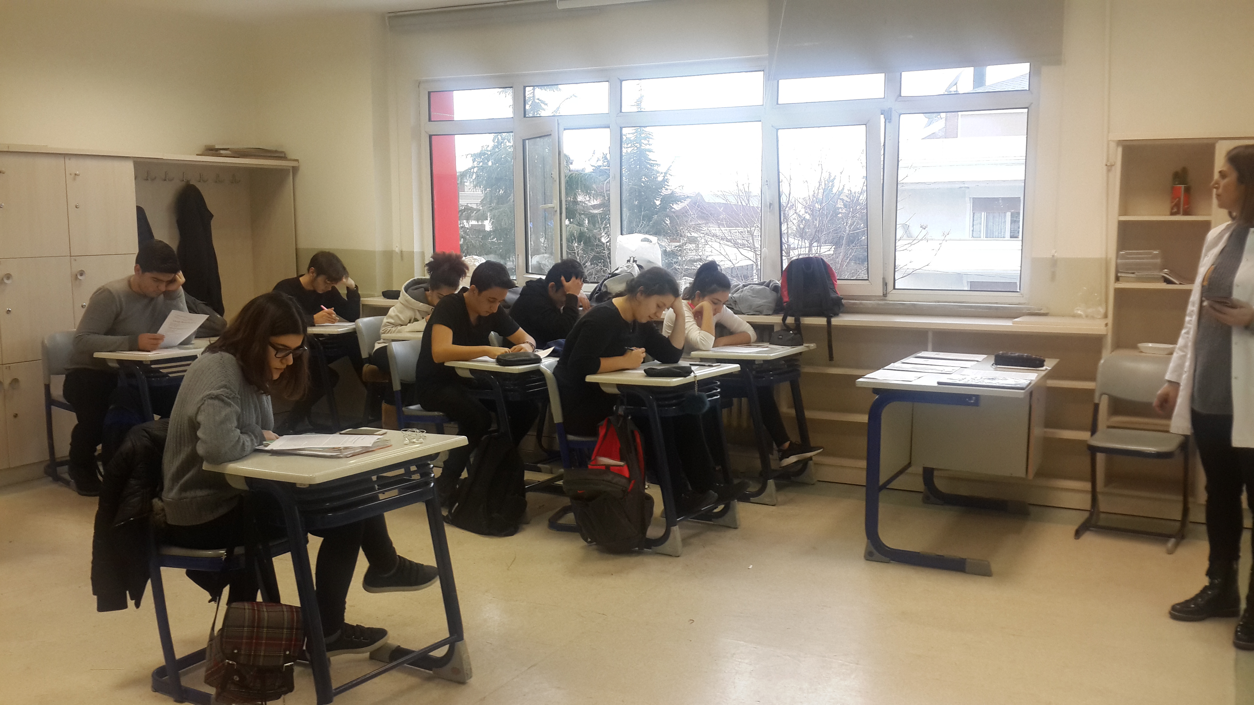 Anadolu Lisesi Öğrencilerimize Hız-Algı Testi Uygulandı